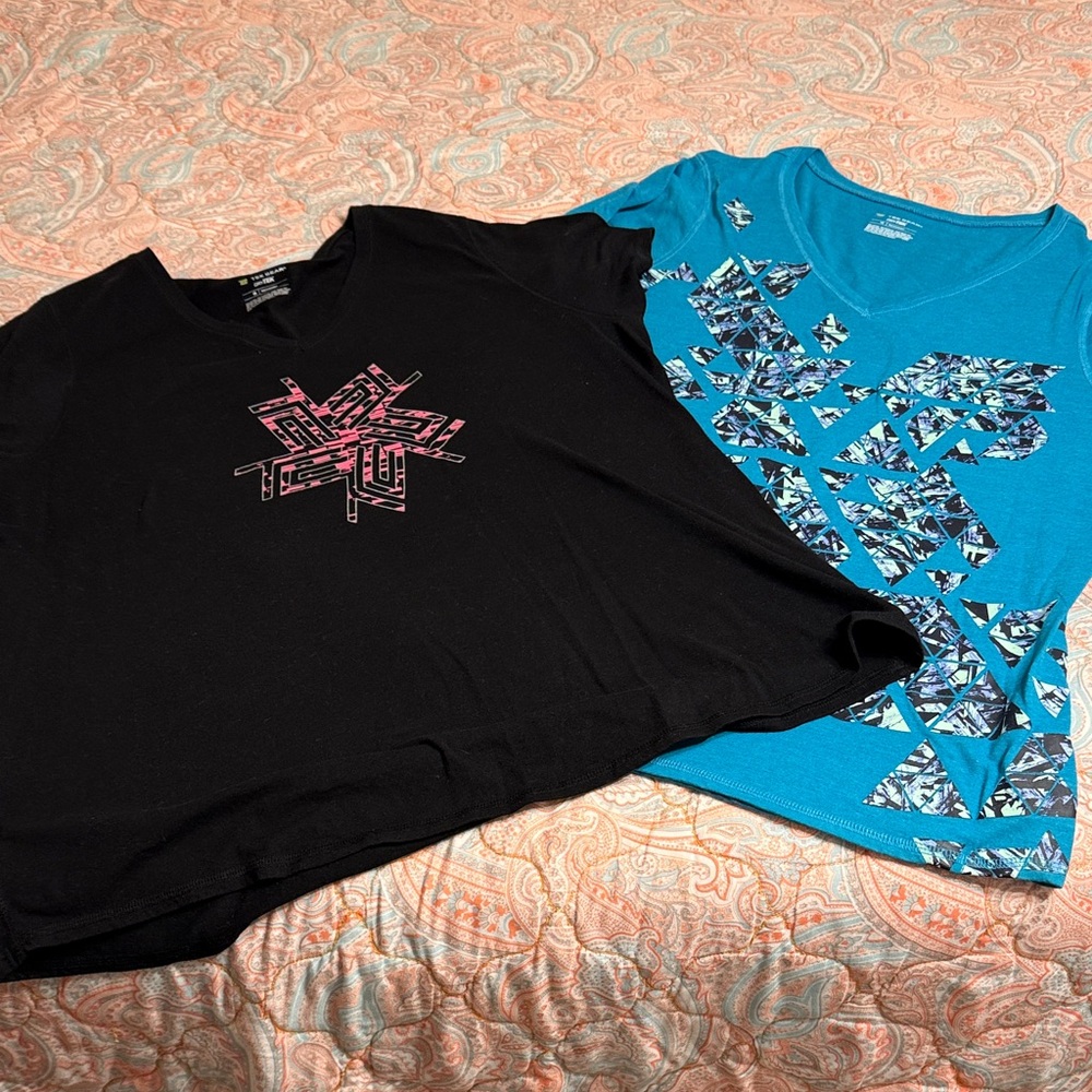 Tek Gear Dry Tek v-neck shirts - Set of 2
